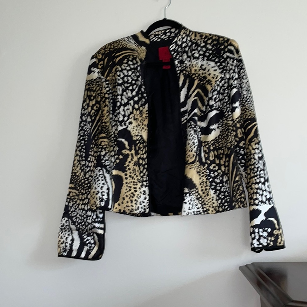 Printed blazer
